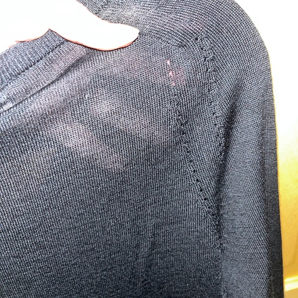 2/$15 Loft women’s black xs sweater - Picture 6 of 12